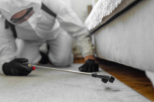 Professional Cockroach Control technician working in Atwood, IL